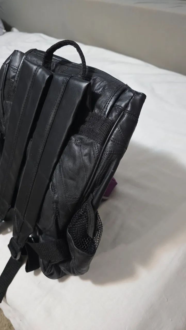 Mochila Executiva Couro - Foto 4