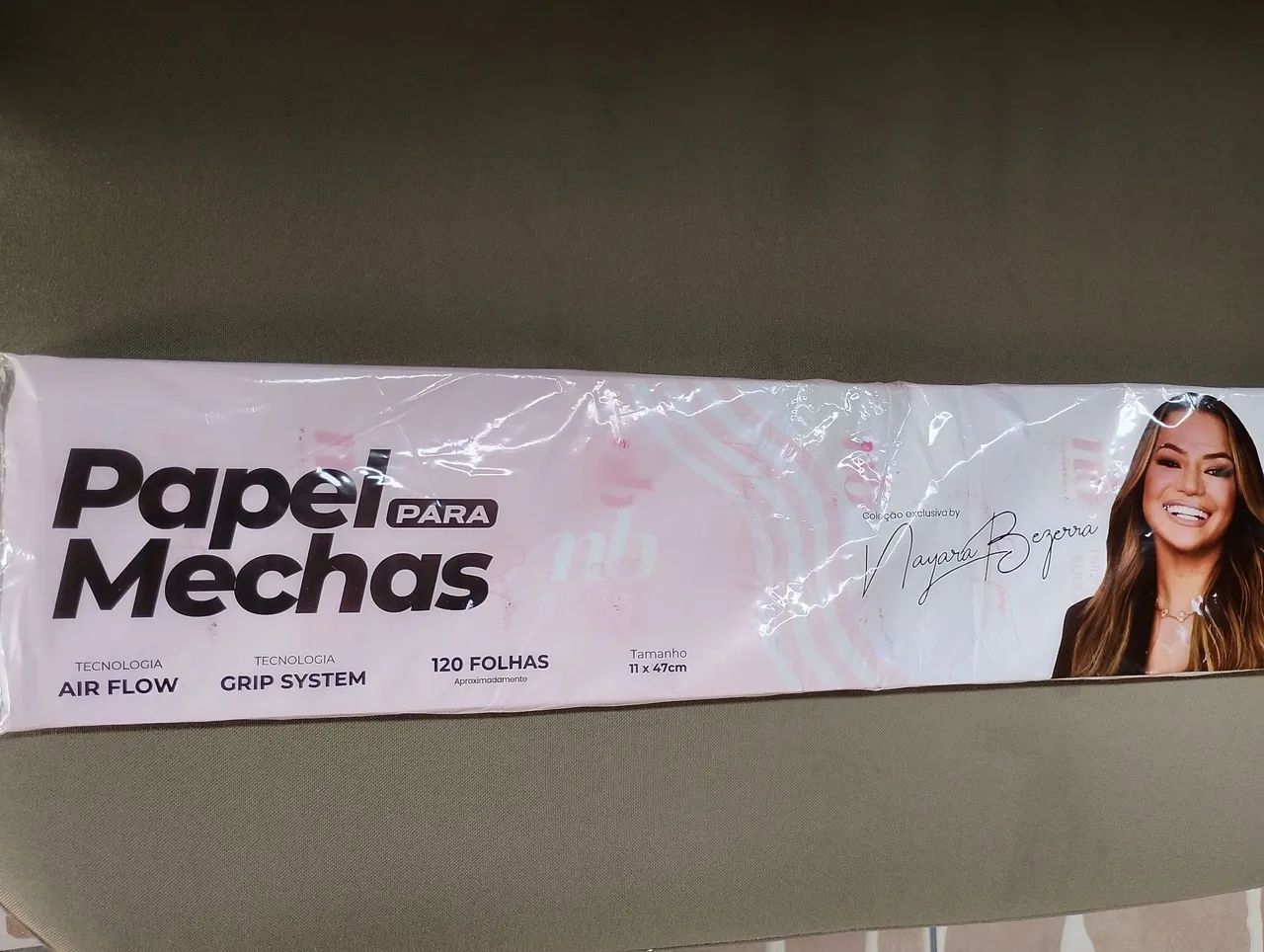 Papel para mechas 120 folhas - Foto 2