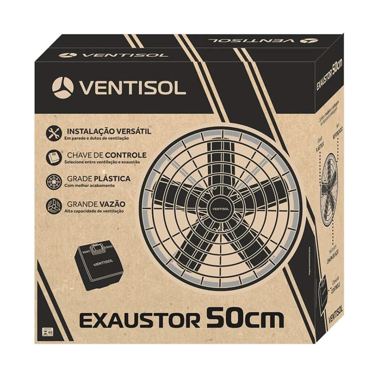 Exaustor Axial Ventisol 50cm - Foto 2