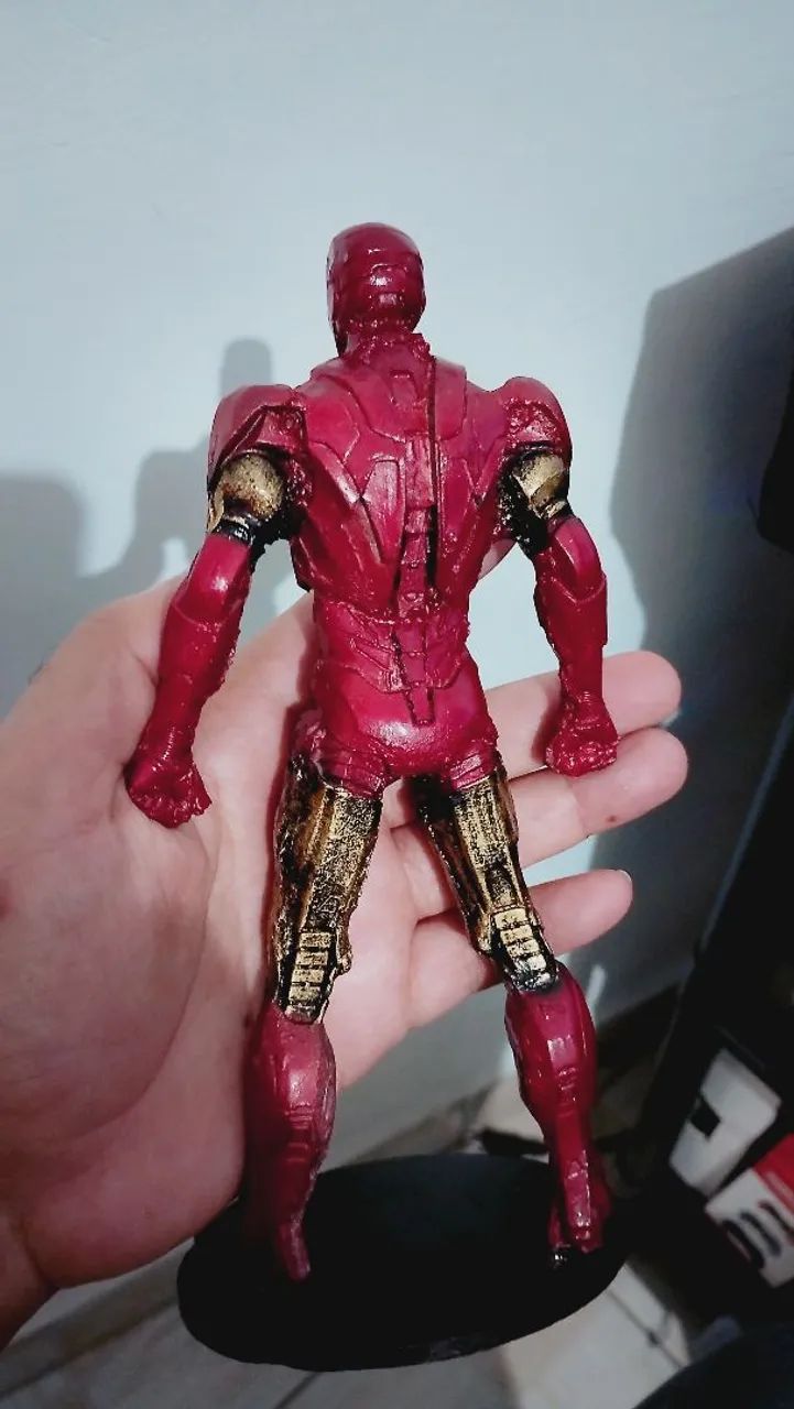 Action figure homem de ferro e pantera negra - Foto 4