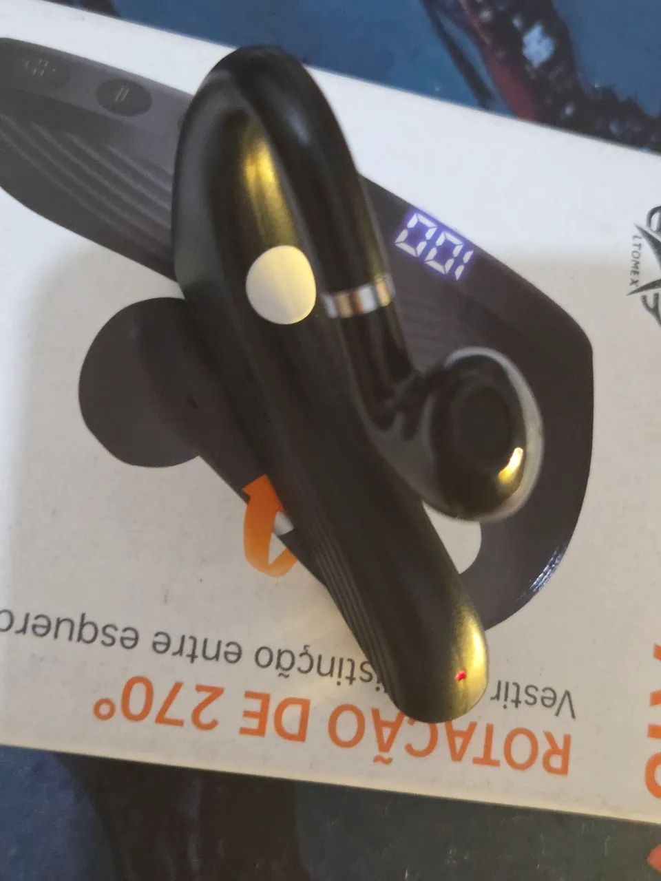 Fone ouvido Bluetooth Microfone Unilateral A16 Altomex - Foto 3