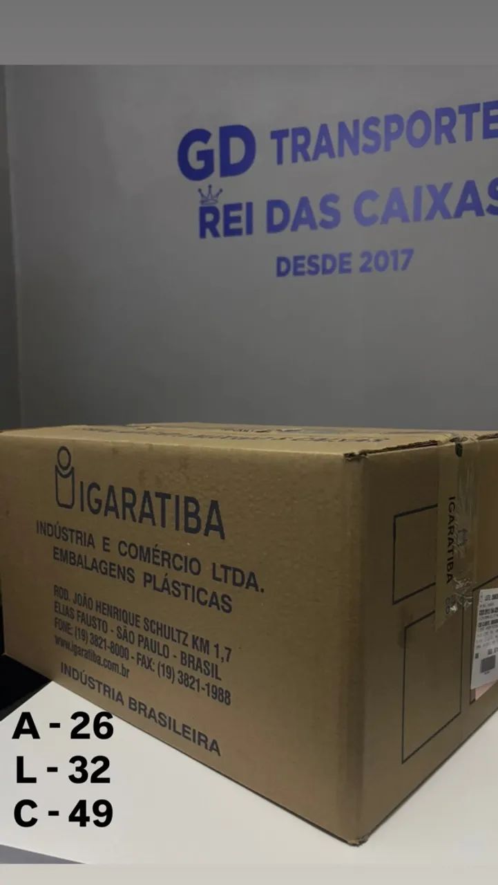 Caixas de papelão variados tamanhos 