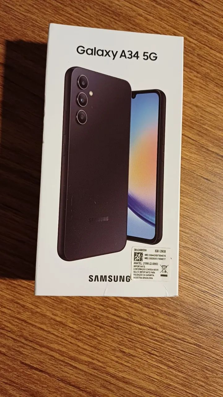 Celular Samsung Galaxy A34 - 256GB, 5G - Foto 4