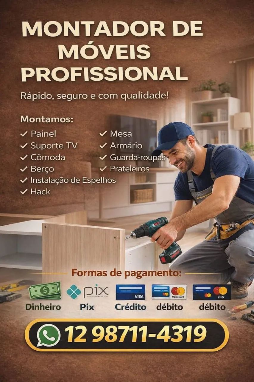 MONTADOR DE MÓVEIS 