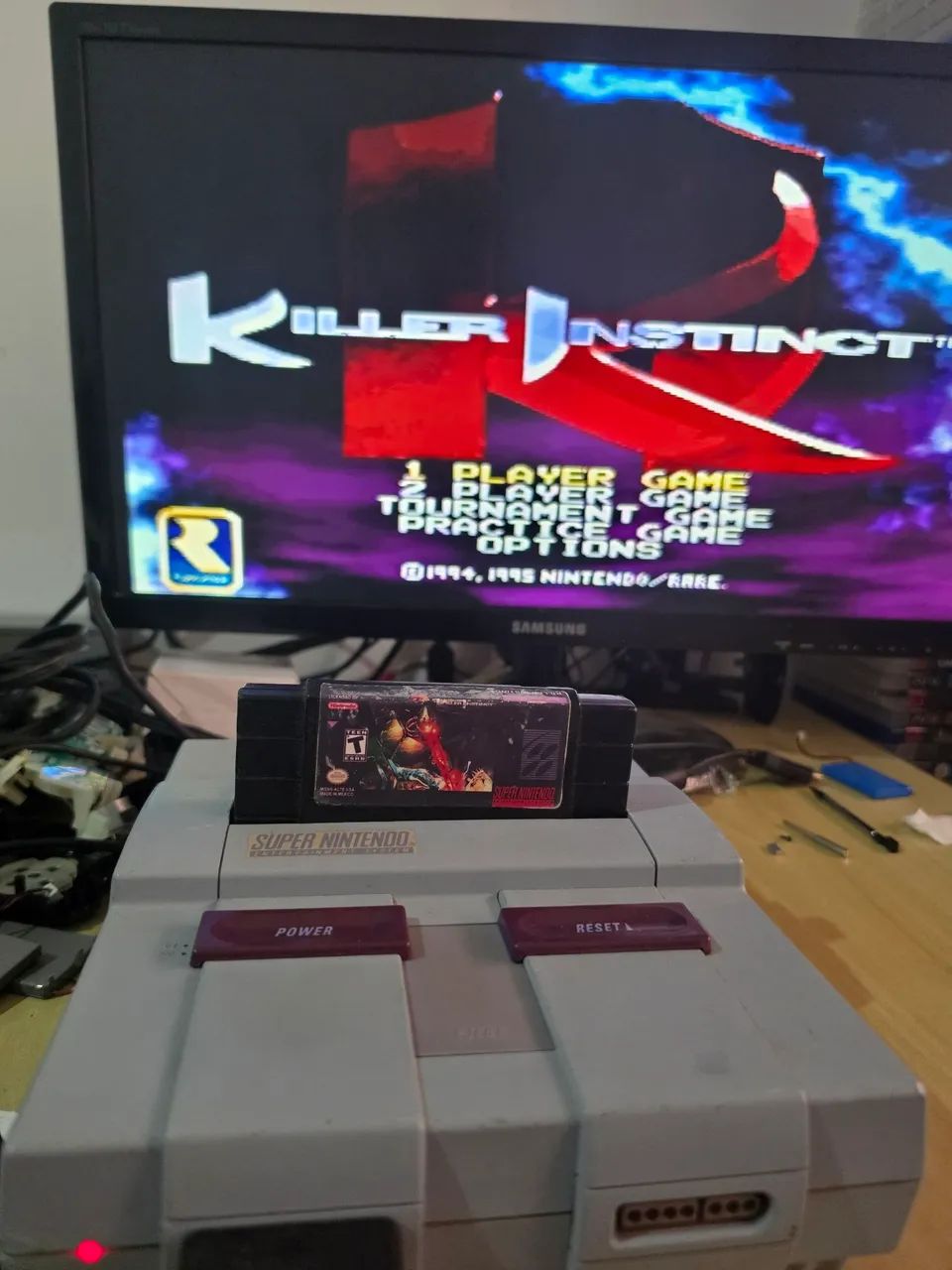 Killer Instinct Original Super Nintendo 