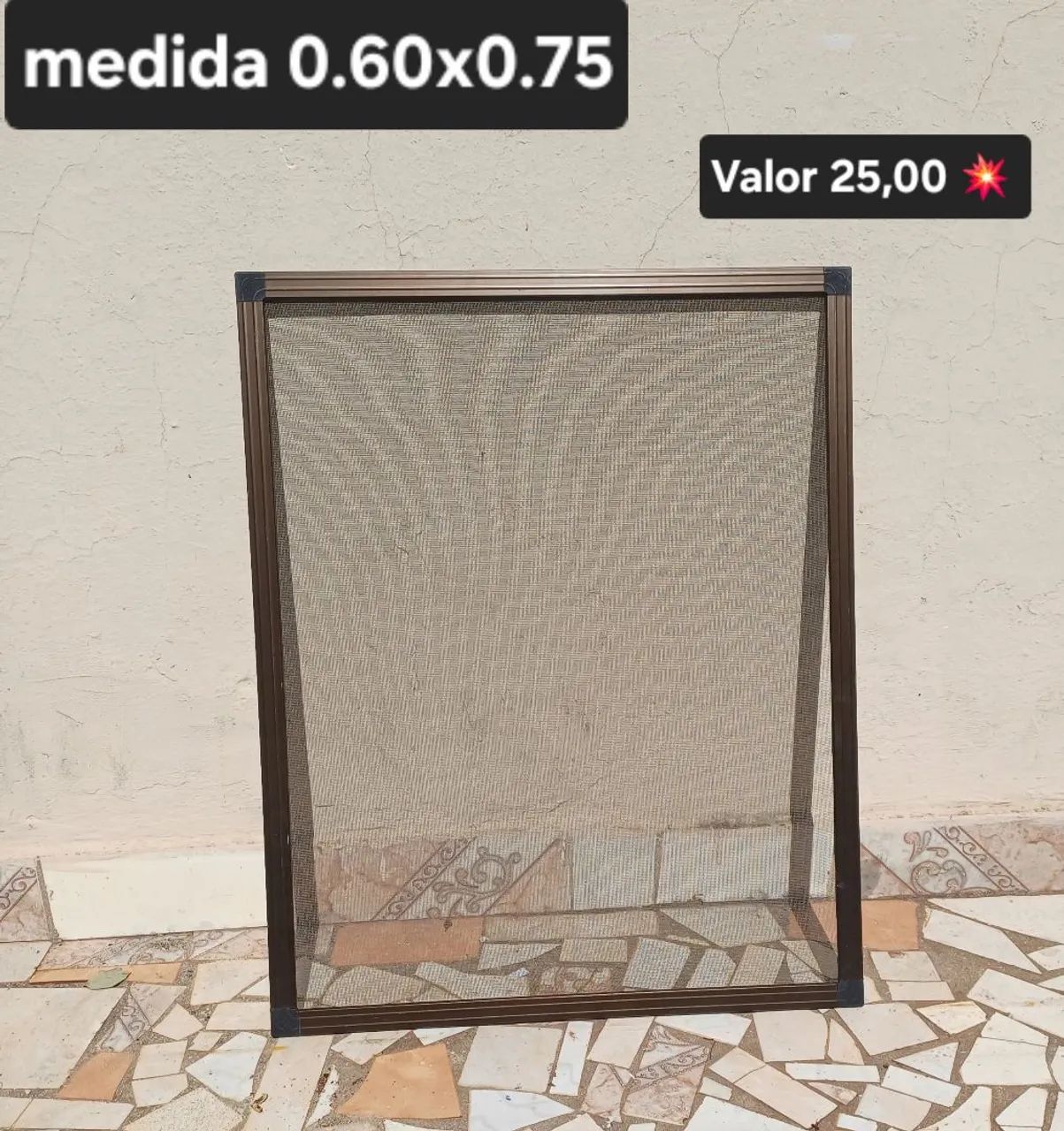Telas Mosquiteiro várias medidas 