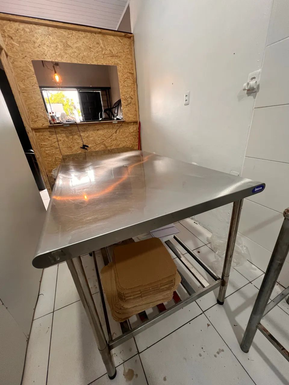 Mesa de inox