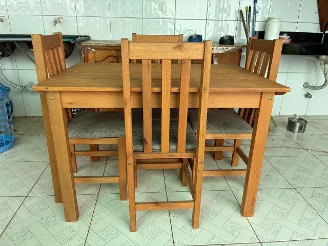 Mesa com 4 cadeiras - Foto 3