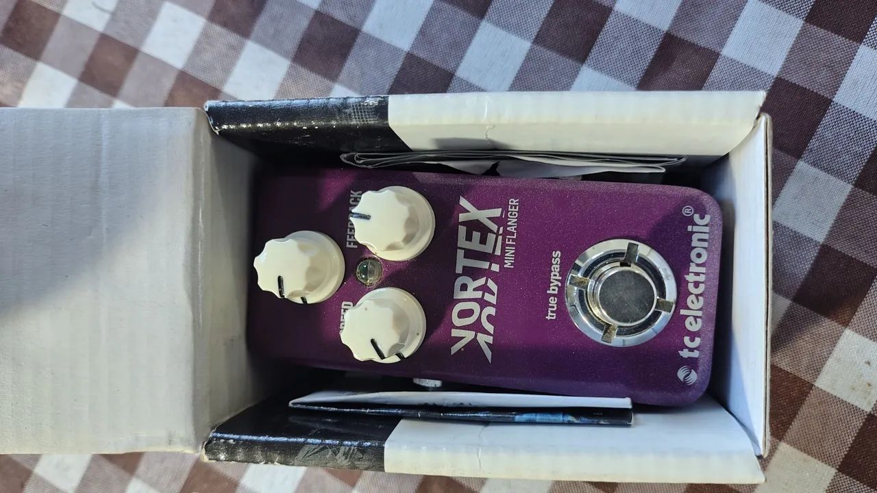 ギター tc electronic Vortex Mini Flanger Pedal Tc Eletronic Vortex mini Flanger - Instrumentos musicais