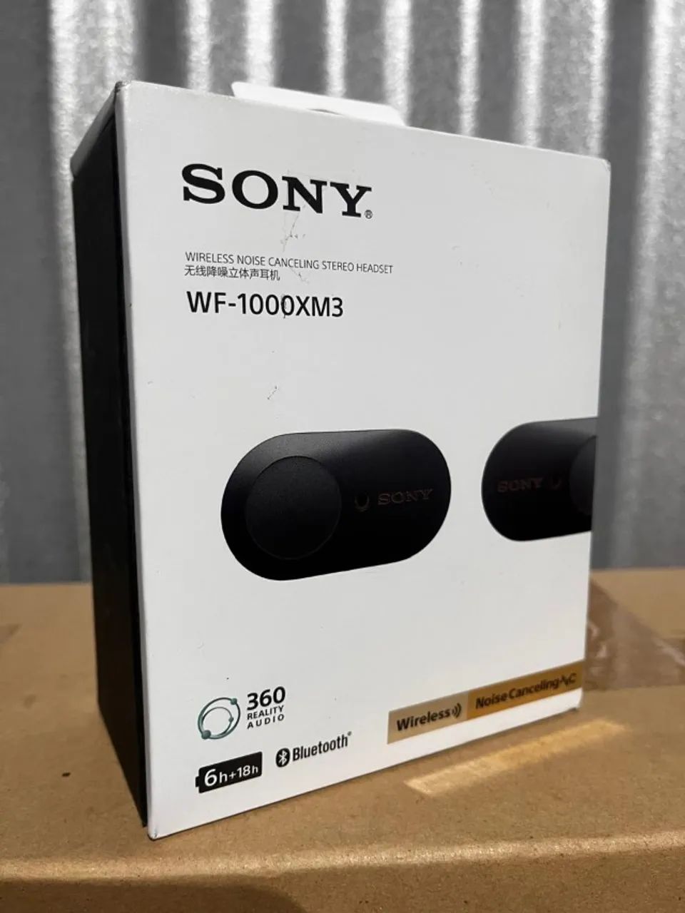 Sony WF-1000XM3 - Fones de Ouvido Wireless - Fones de Ouvido