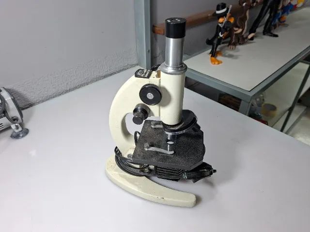 Microscópio biológico monocular antigo - XSP-15 - Foto 3