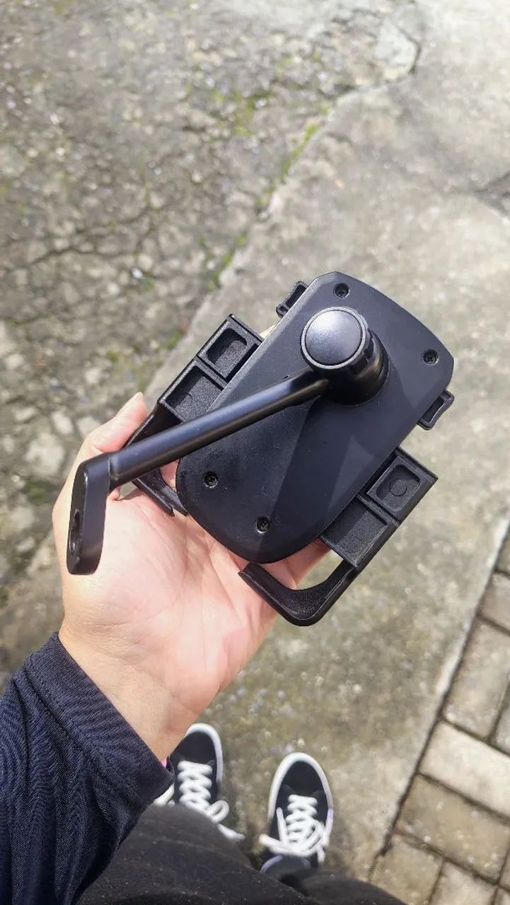 Suporte celular retrovisor moto - Foto 4