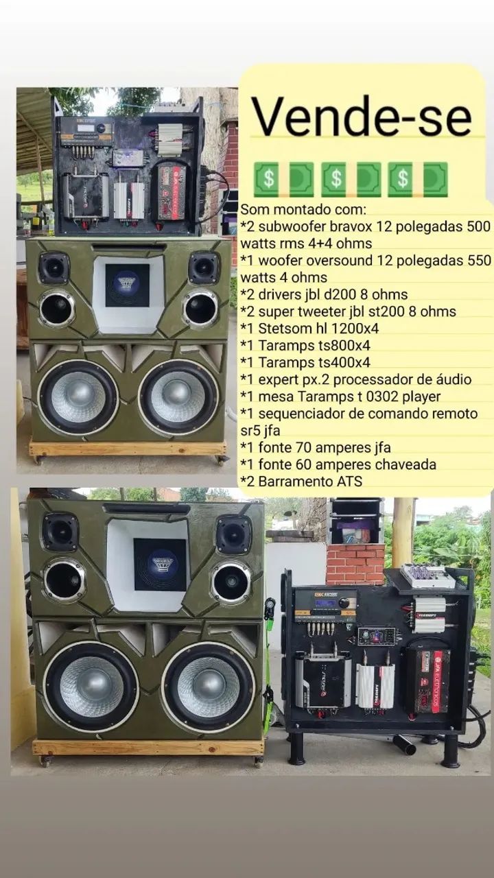 Som montado 