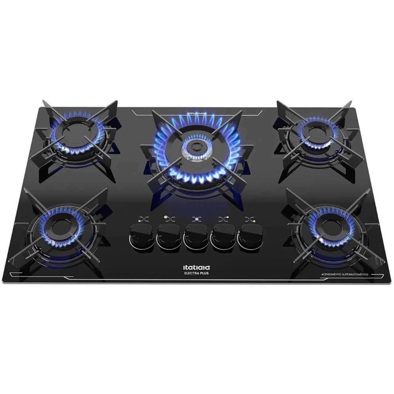 Fogão Cooktop Itatiaia tripla chama 