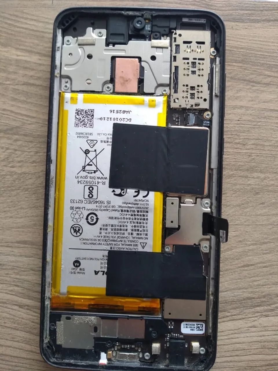  Moto G7 Plus Xt1965-2 Placa com bateria - Foto 2