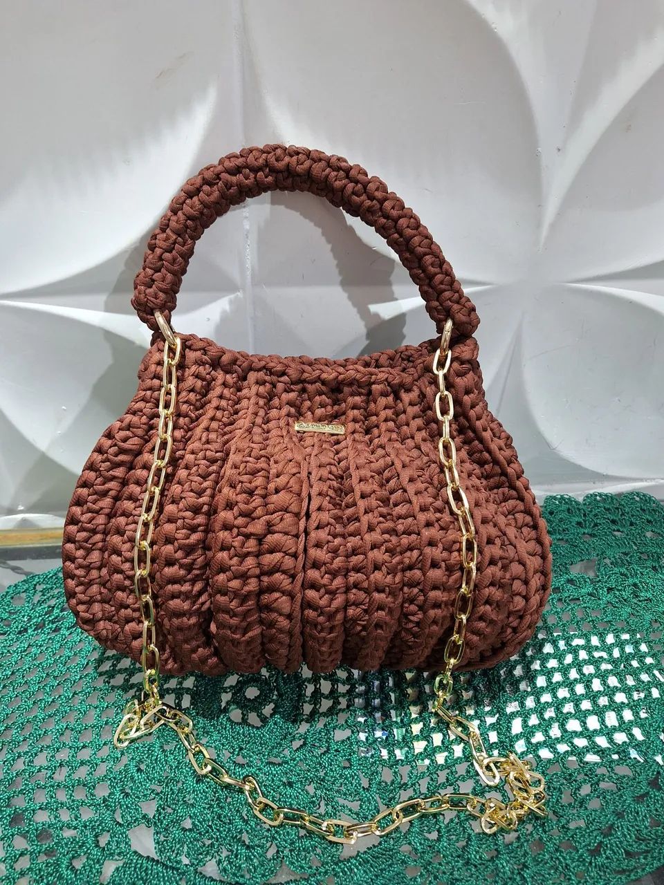 Bolsa de croché artesanal - Foto 2
