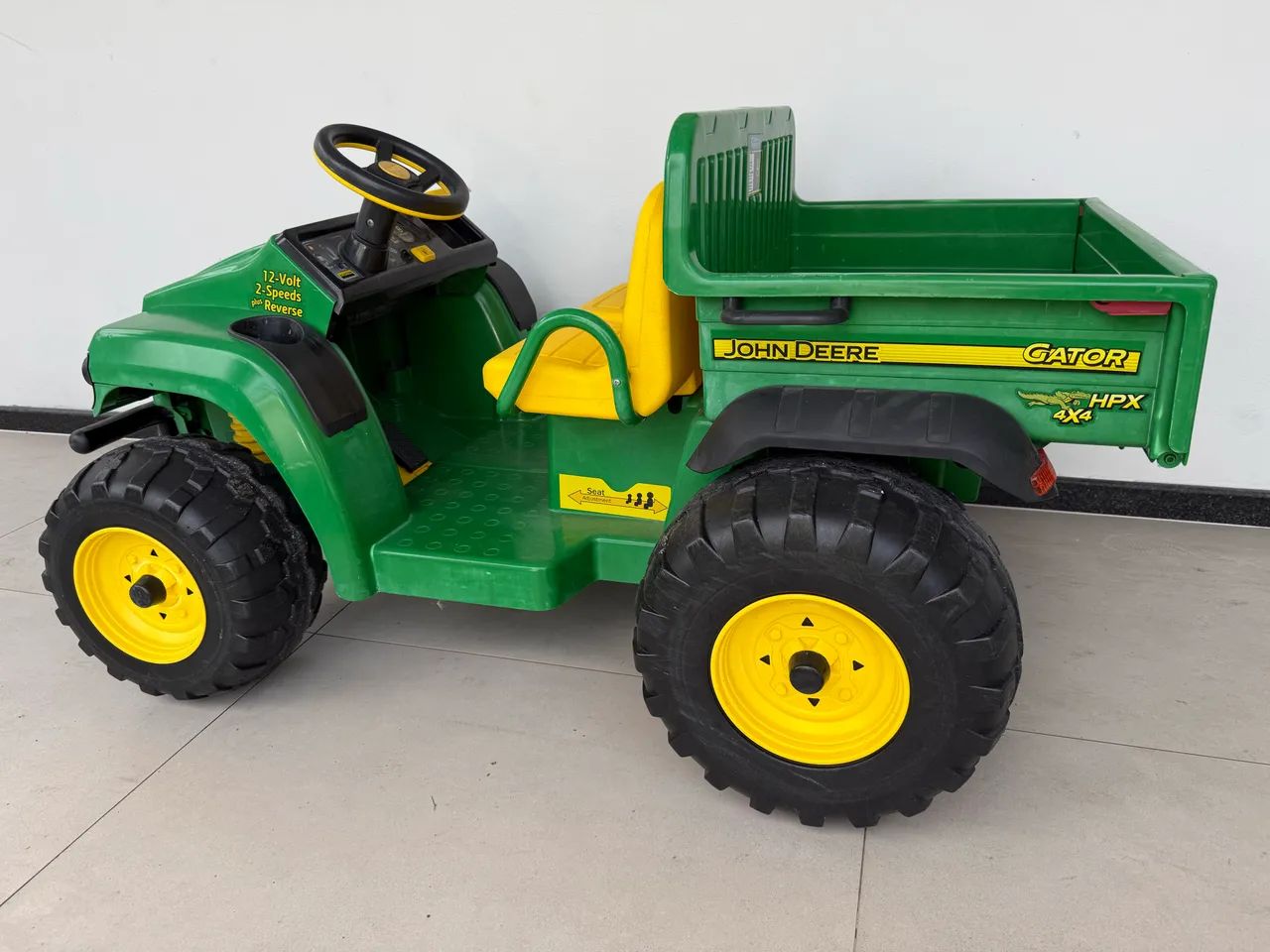 Carrinho Eletrico John Deere Gator HPX Peg Perego - Foto 3