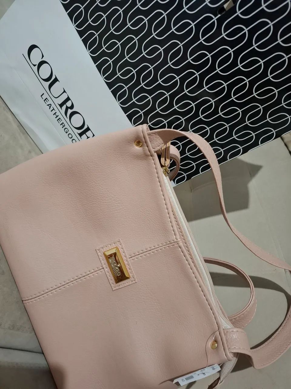 Bolsa Couro Fino Nova  - Foto 3