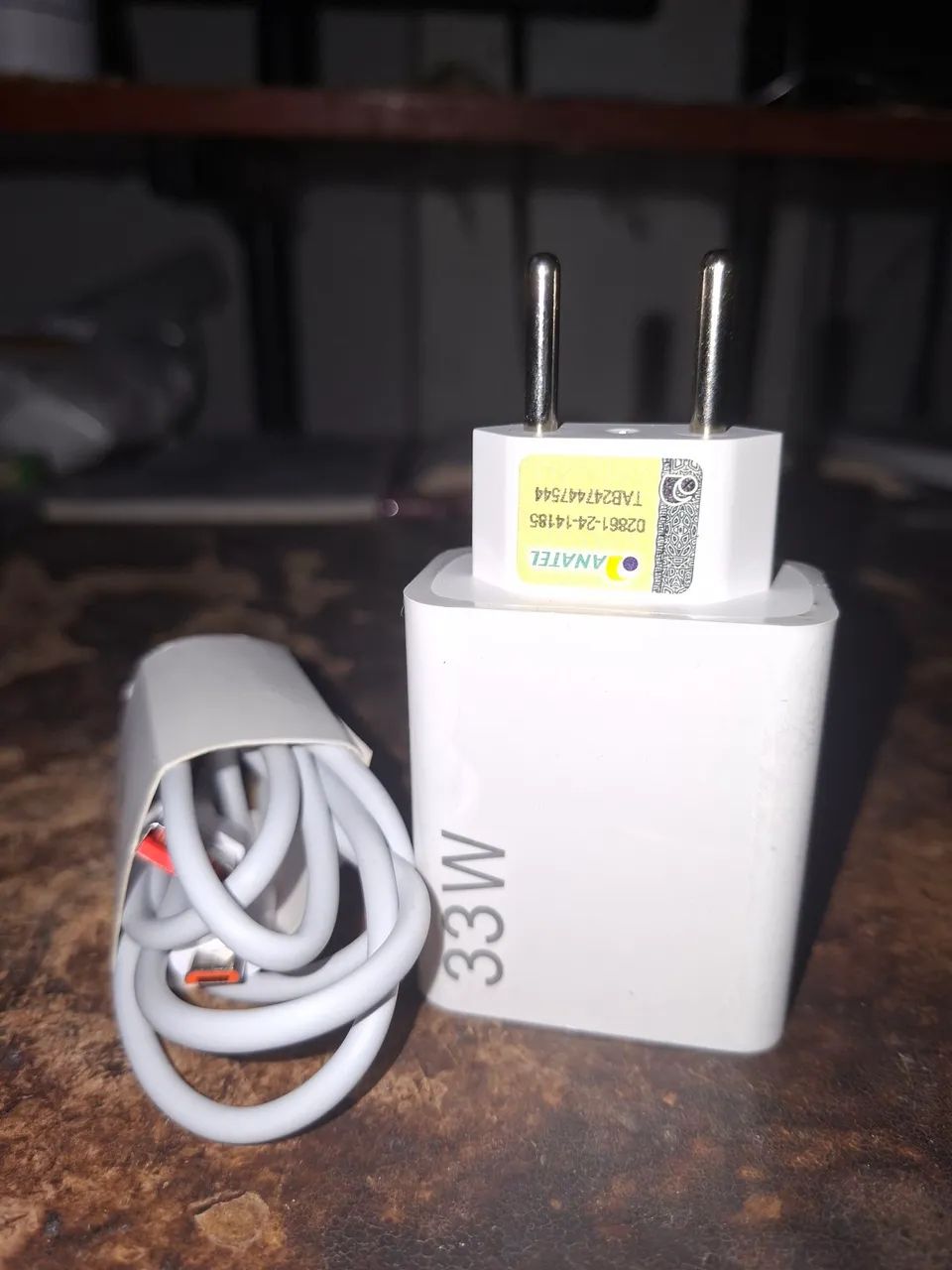 Carregador Lehmox 33w com cabo usb - Foto 3