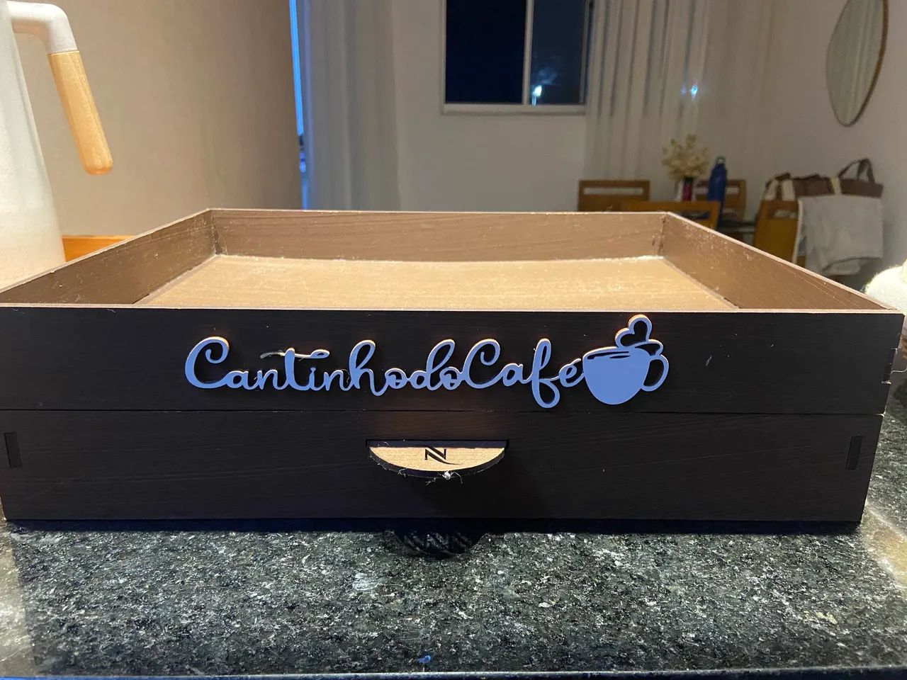 Suporte para cápsulas Nespresso - Cantinho do Café (MDF) - Foto 2
