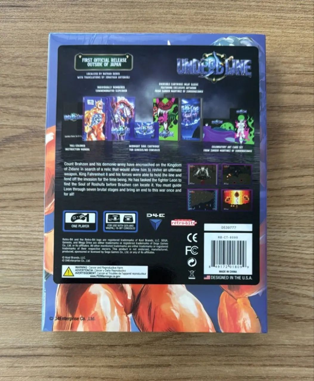 Undead Line - Mega drive / Retrobit - Foto 2