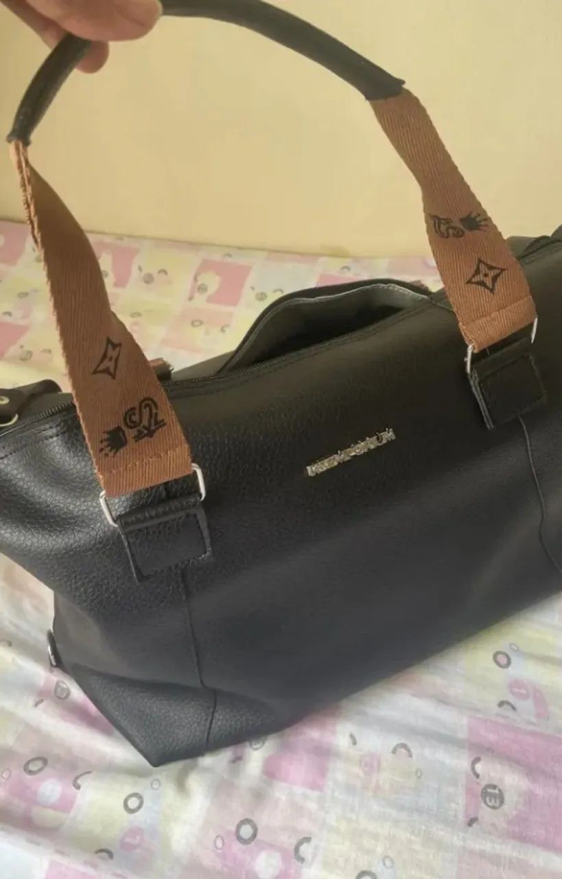 Bolsa preta feminina ksberlim - Foto 5