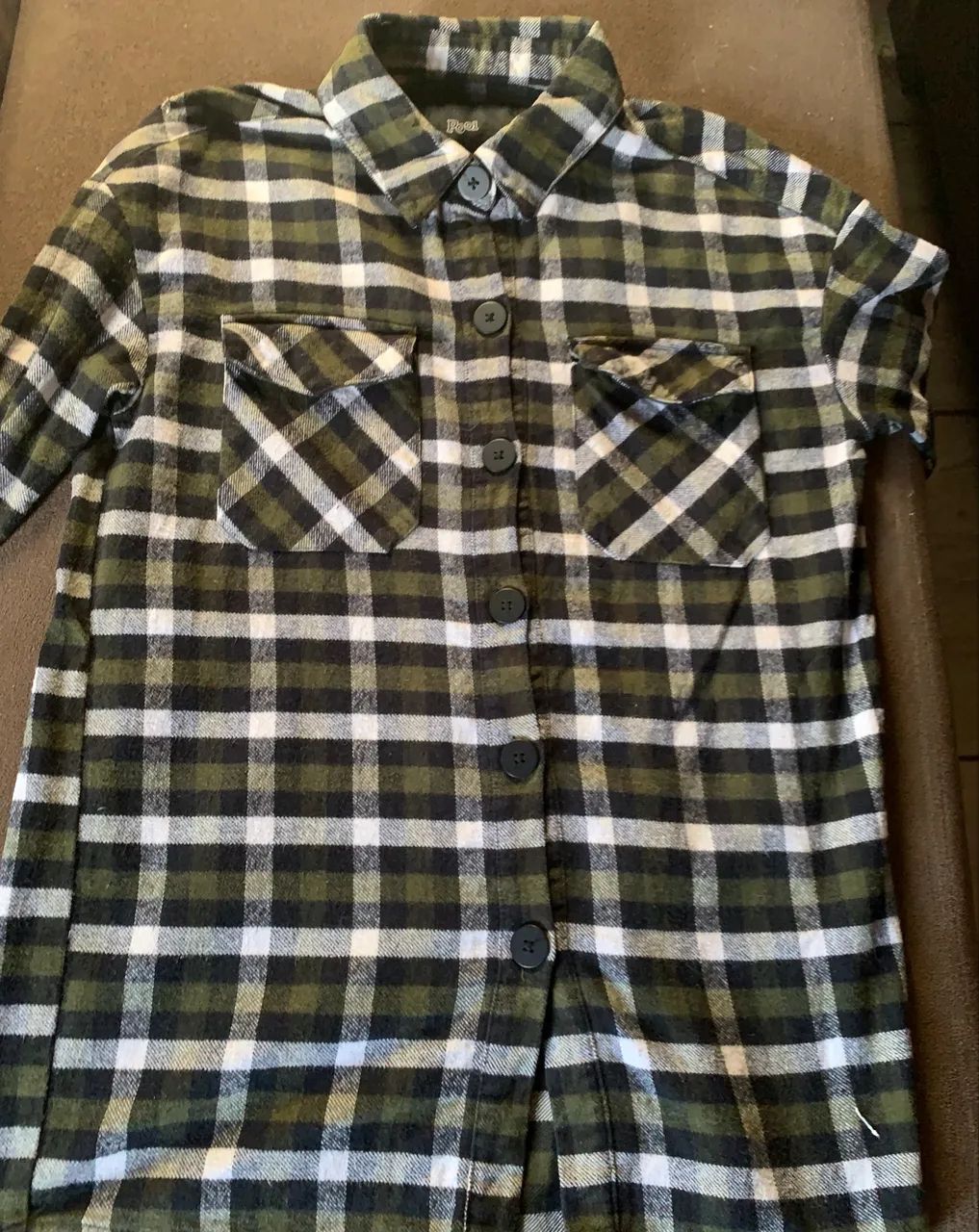 Camisa manga longa polo verde  - Foto 3