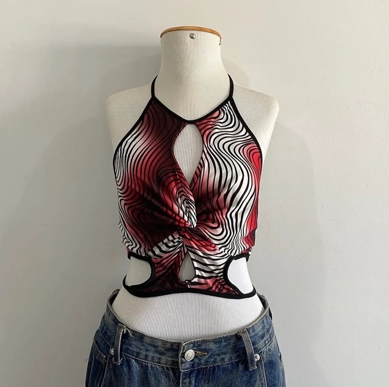 Cropped vermelho