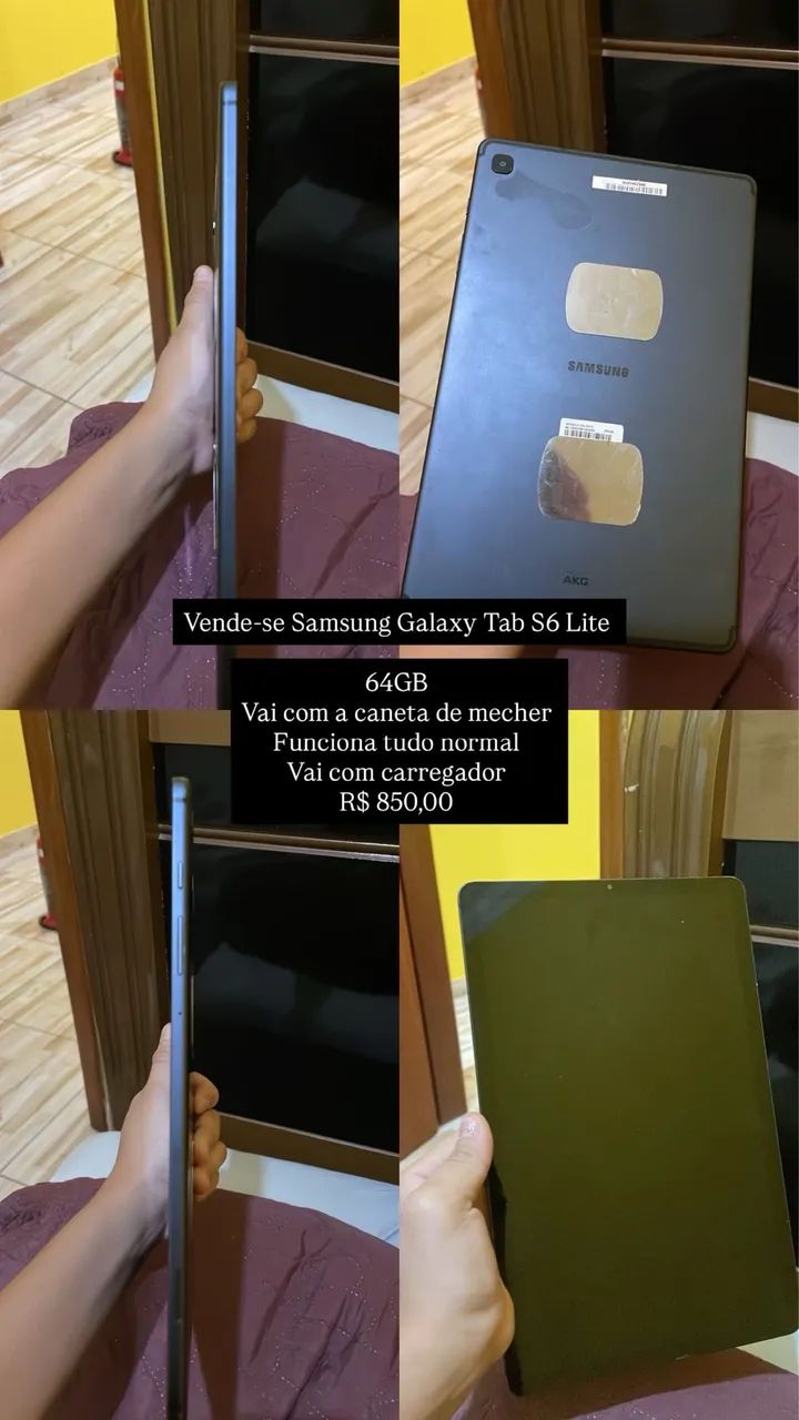 Vende-se Galaxy Tab S6 Lite