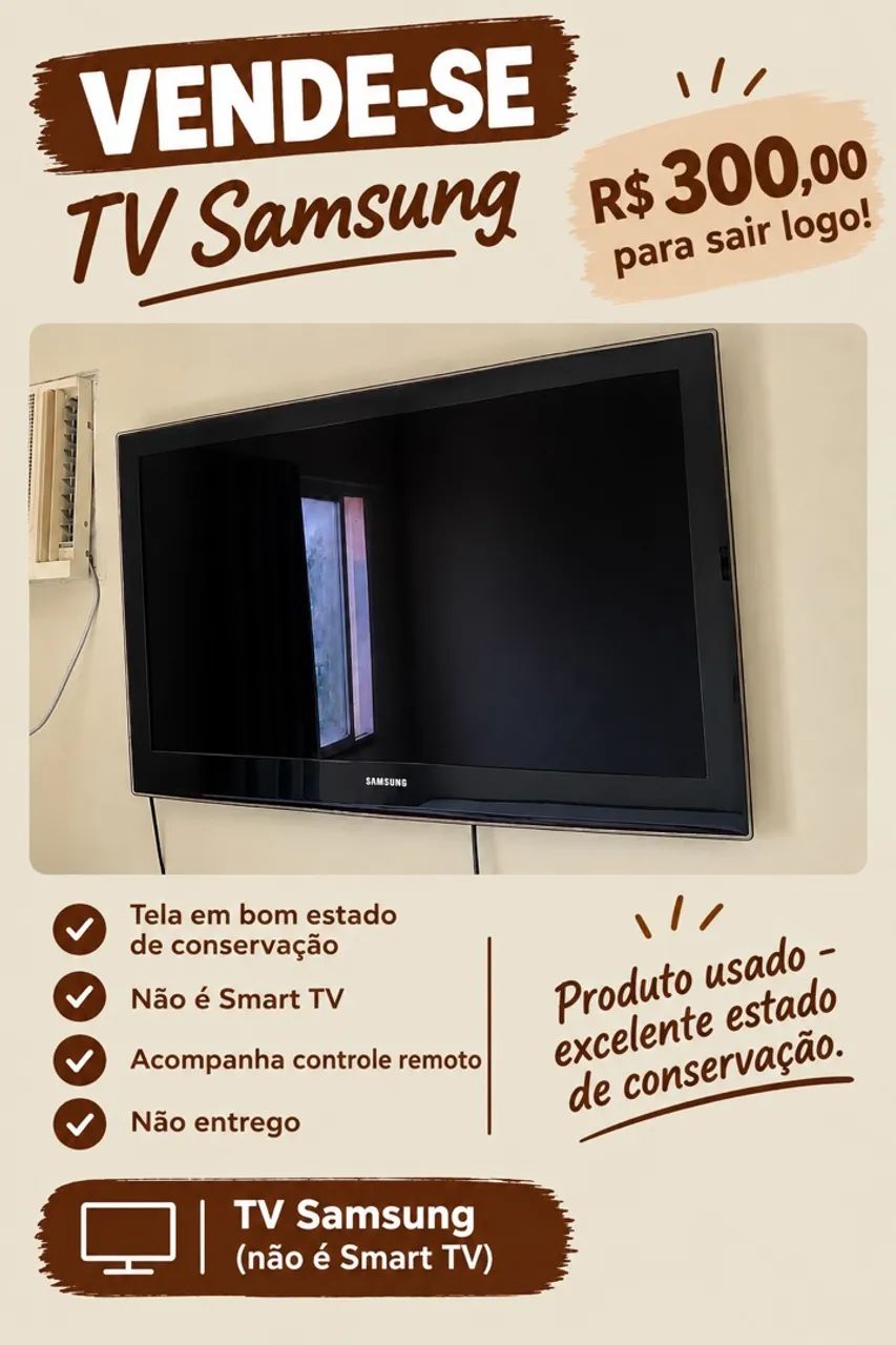 Vende-se TV