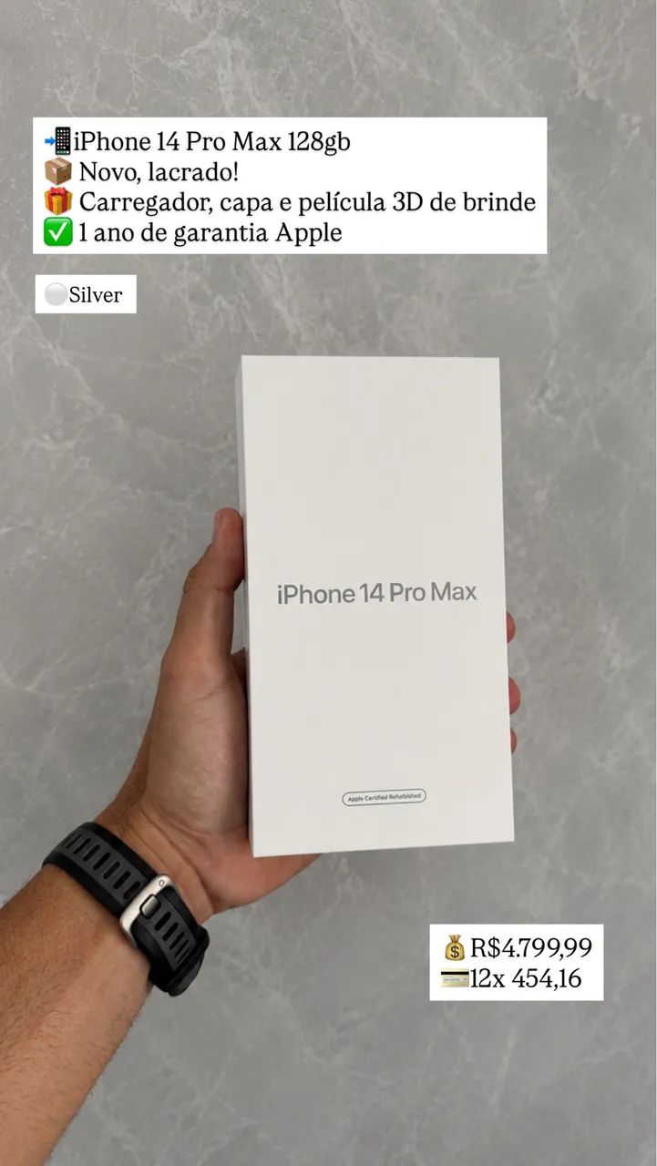 iPhone 14 Pro Max Novo 