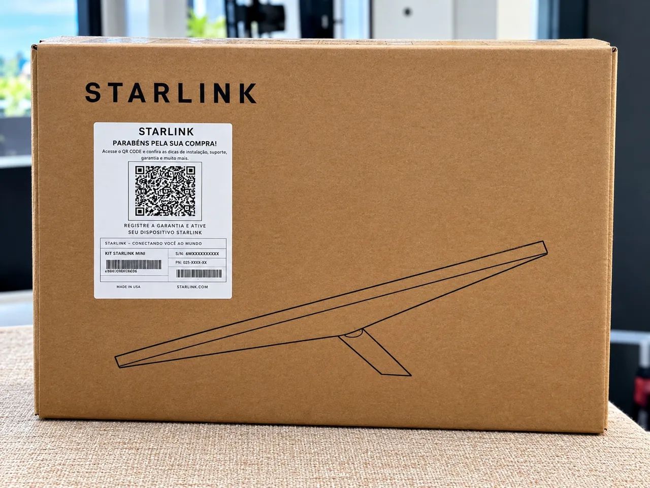 Starlink Mini Lacrada | Internet via Satélite | Nova