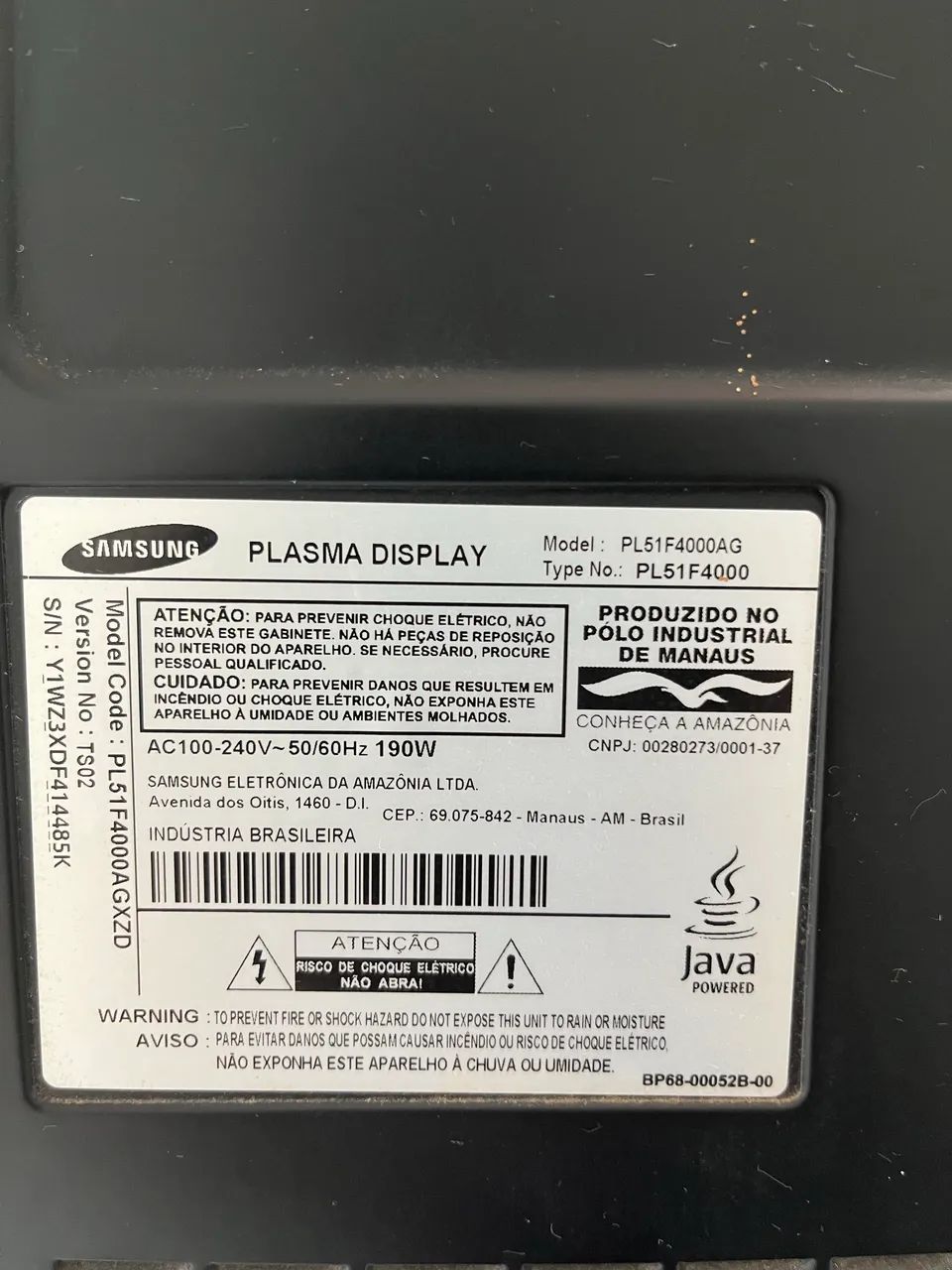 TV Samsung 51" Plasma Slim - Foto 2