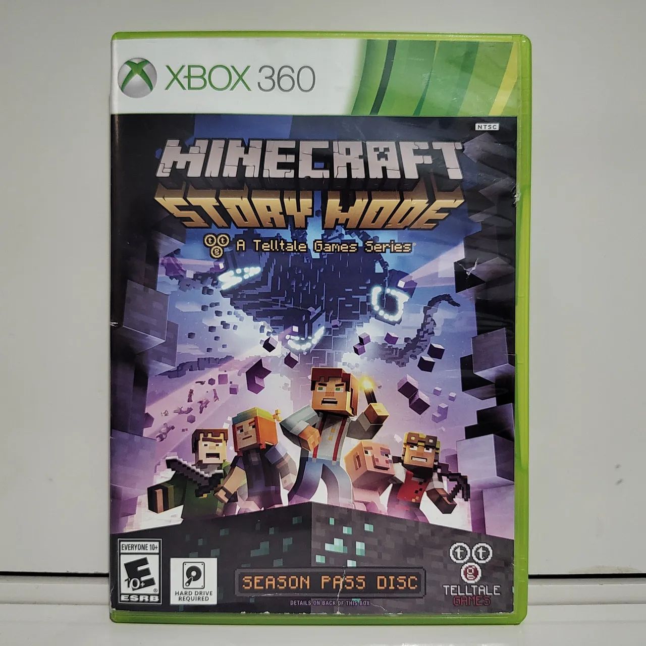 【中古】 Xbox　story Minecraft Story Mode Xbox 360 Original Season Pass Mídia Física
