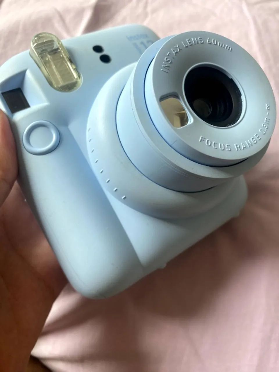 INSTAX MINI 12 AZUL CANDY - PRATICAMENTE NOVA! - Foto 8