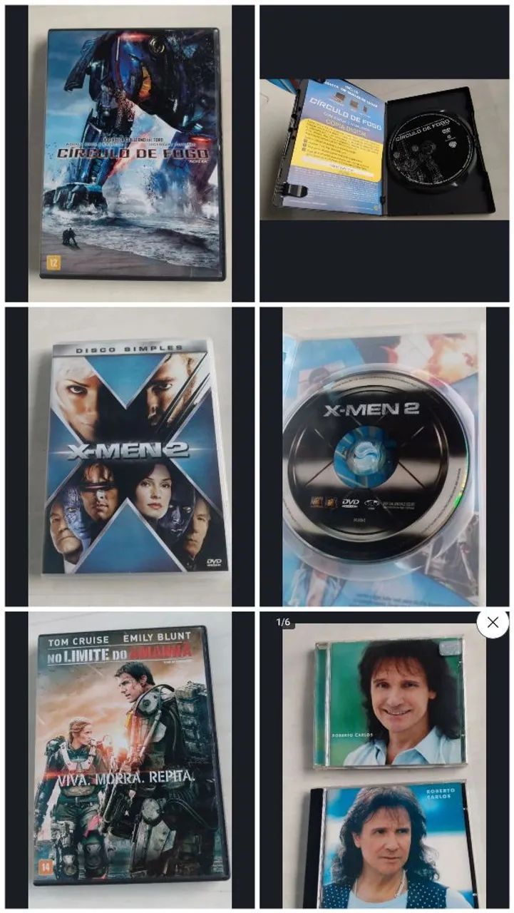Kit 16 filmes DVD+2 cds.  - Foto 5