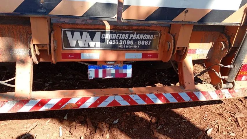 Carreta Prancha 2 eixos WM  - Foto 4