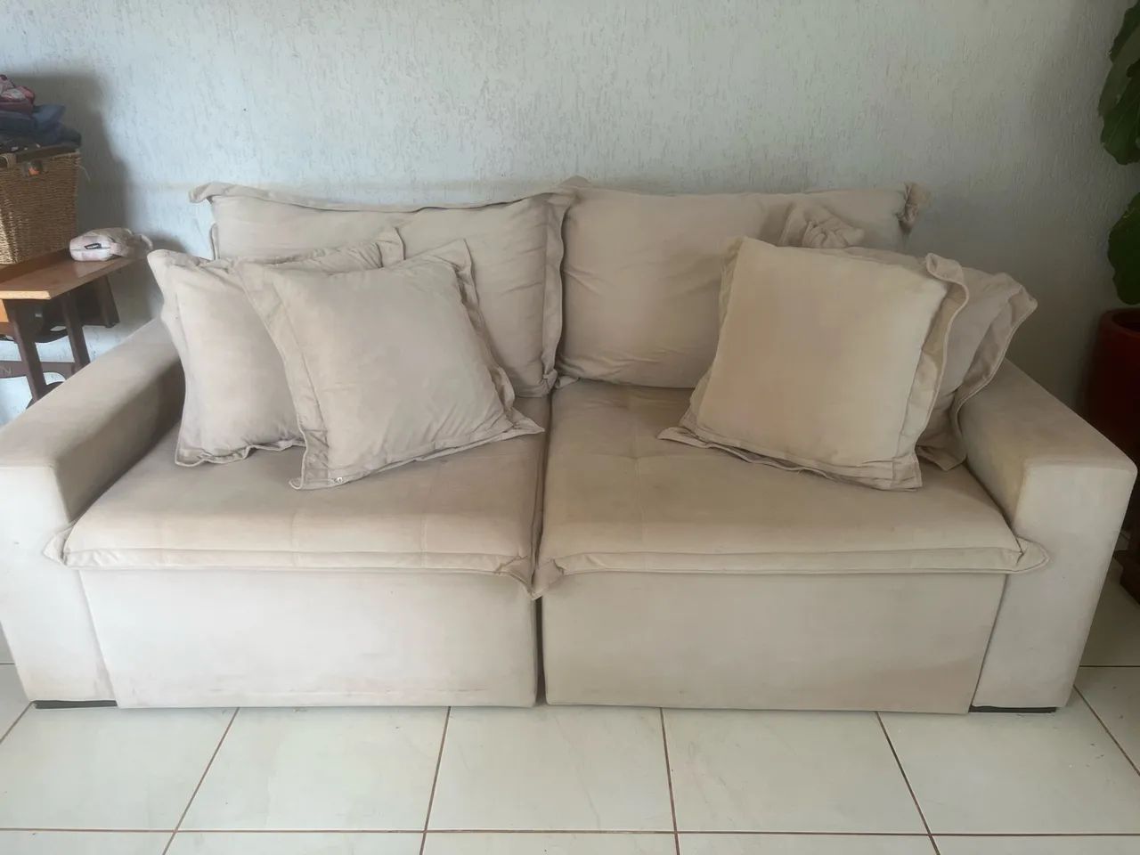 VENDO SOFÁ BIPARTIDO - R$900 - Foto 4