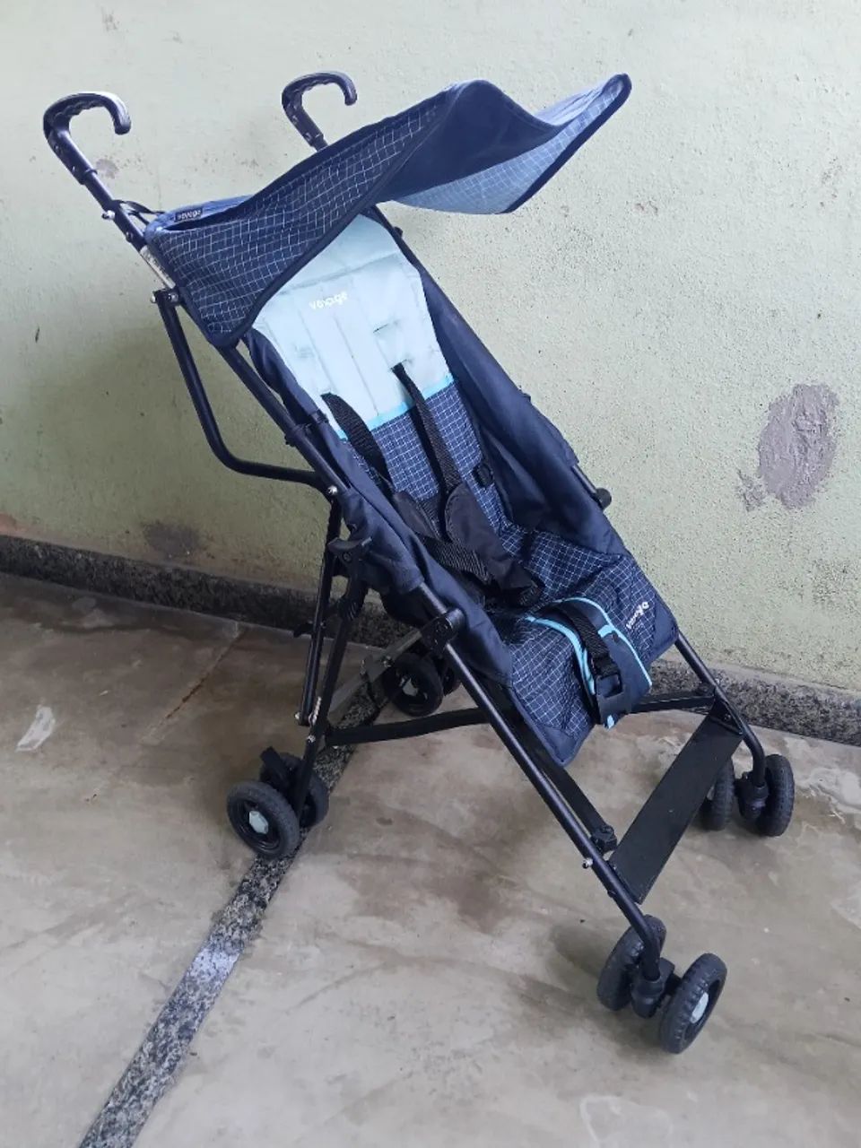 Andador e carrinho de bebê passeio guarda chuva - Foto 2