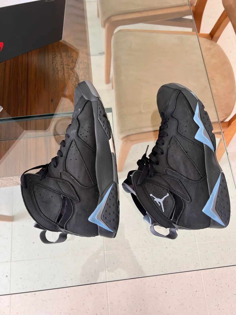 Jordan 7 preto em perfeito estado - Foto 2
