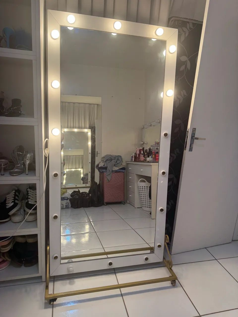Vendo espelho camarim  - Foto 2