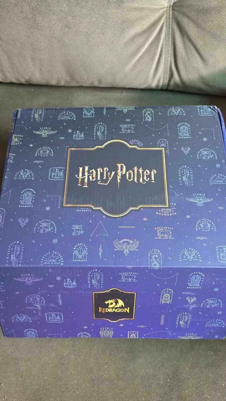 Headset Gamer Redragon Zeus RGB Harry Potter HP-510 - Edição Especial Hogwarts, - Foto 6