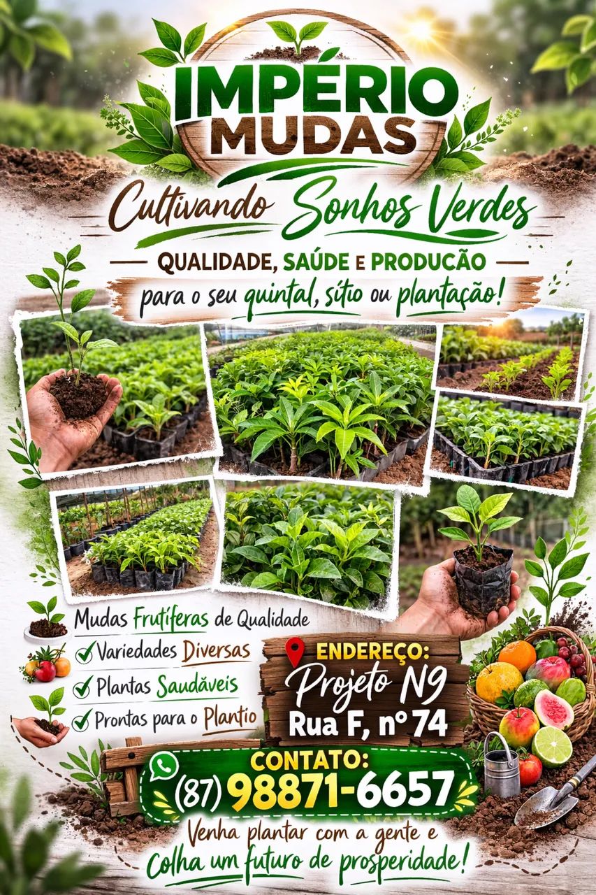 Mudas frutíferas 