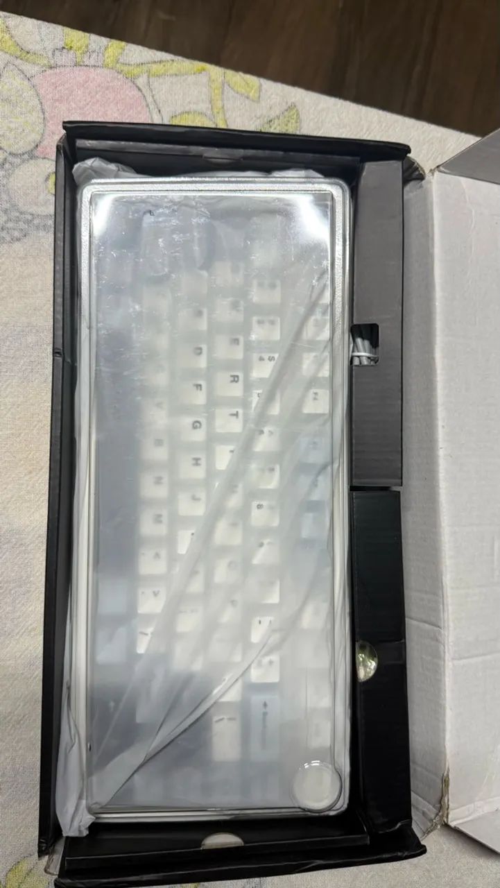 Teclado Aula F75 + Switch Akko Silver V3 - Foto 4