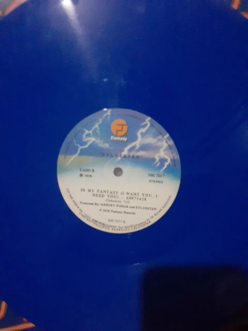Lp Sylvester - Can't Stop Dancing  / 1979 / Disco Azul  /  Disco Mix  / Edição Limitada  - Foto 2