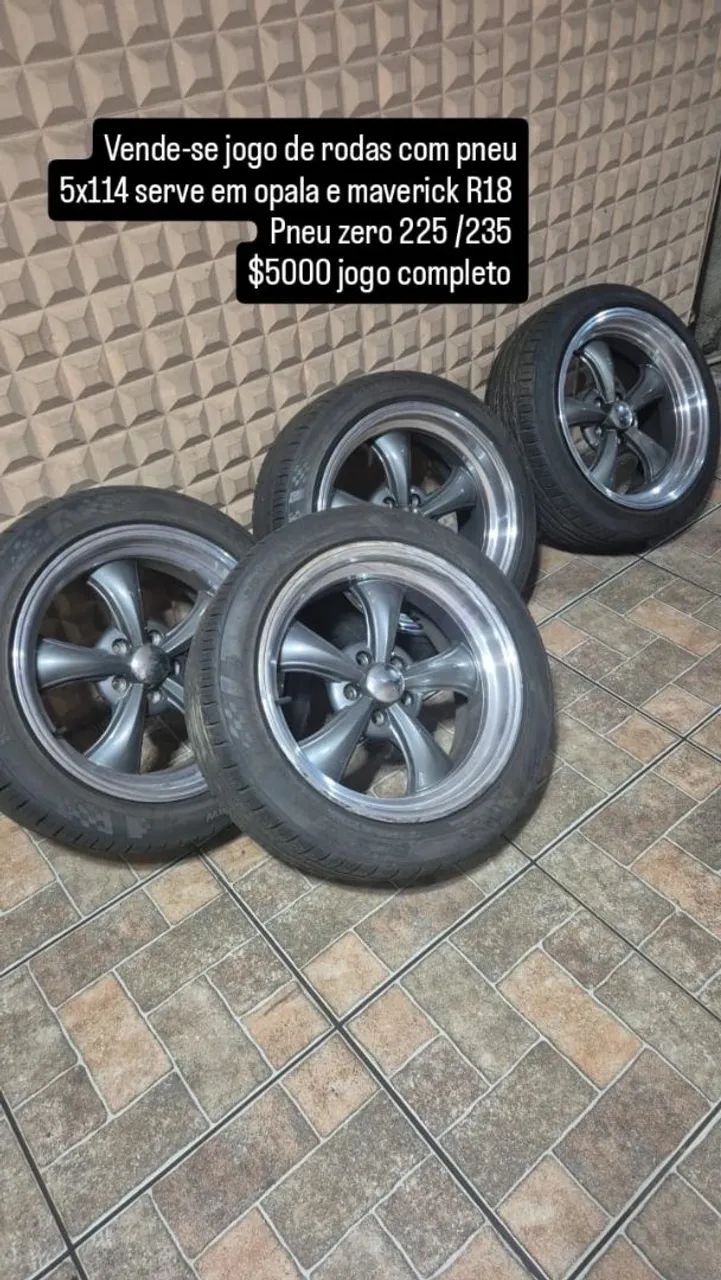 Vende se jogo de rodas furacão 5x114