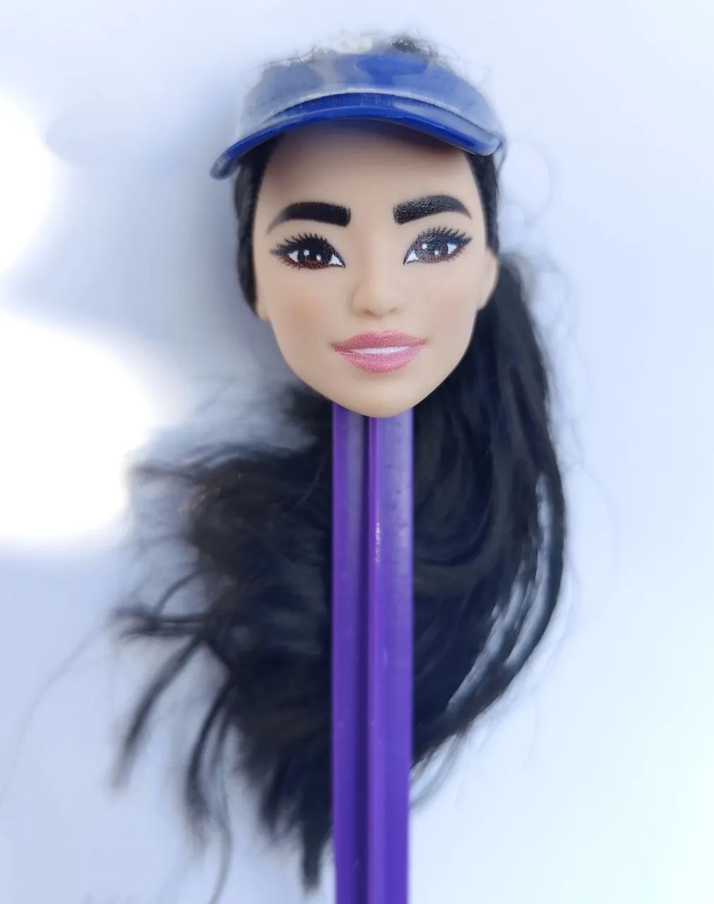 Cabeça Barbie tenista