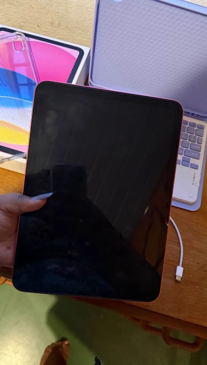 iPad 11 tenho caixa e nota 128gb - Foto 3