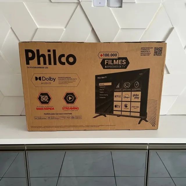 TV Smart 32 Philco LED Roku Lacrada