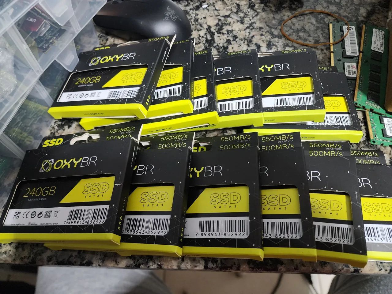 Ssd 240gb sem uso 
